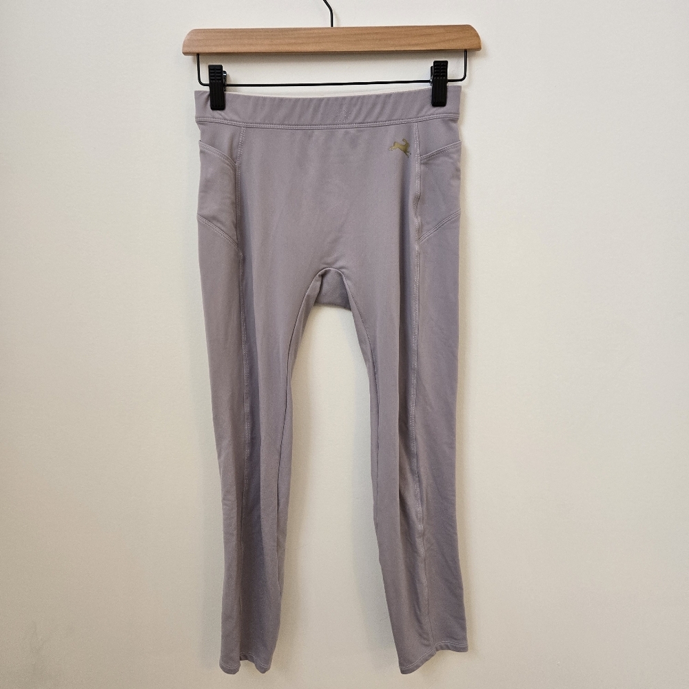 Tracksmith Purple Leggings Size‎ Small High Rise Running Athletic
